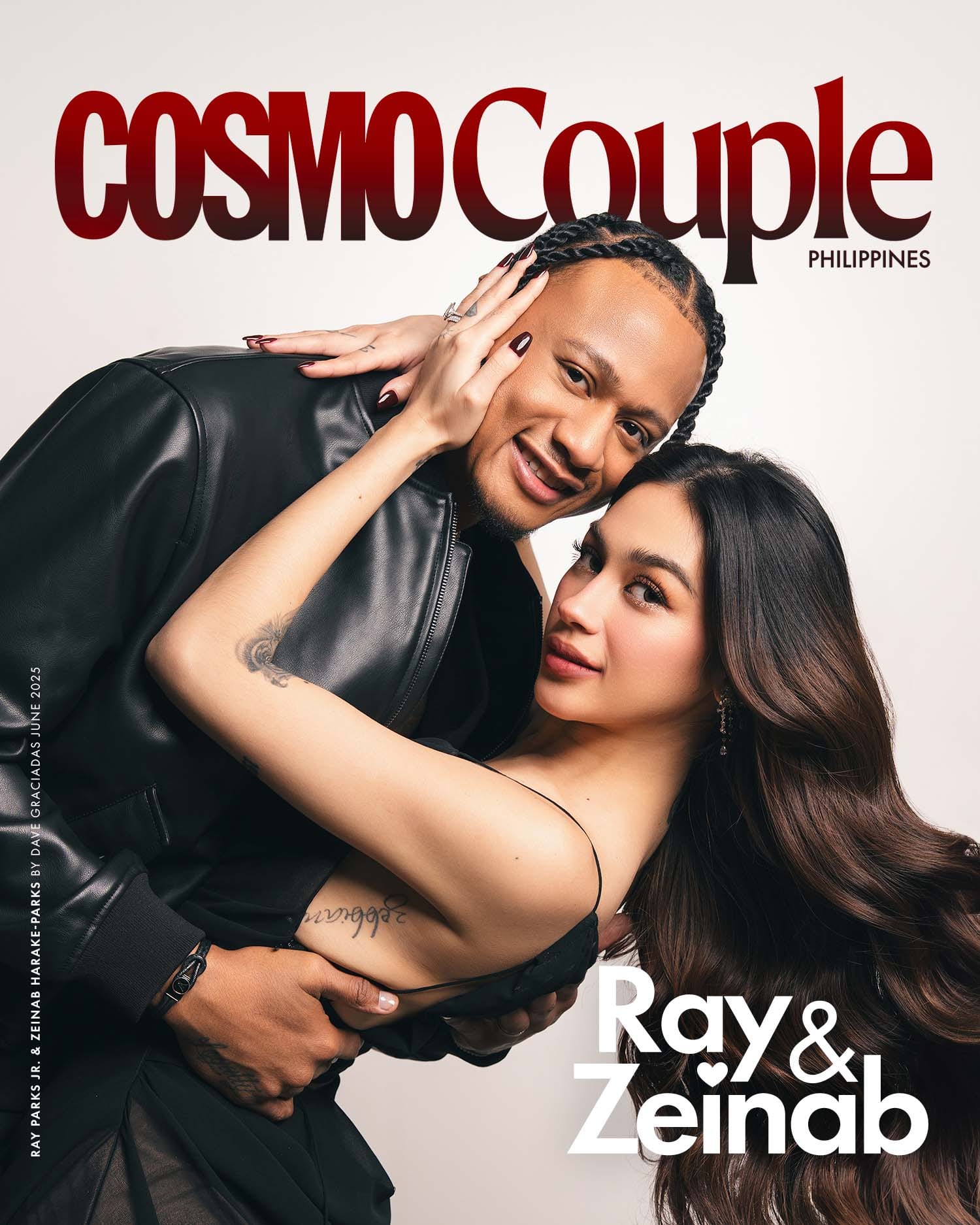 Zeinab Harake-Parks and Ray Parks Jr. for Cosmo Couple June 2025